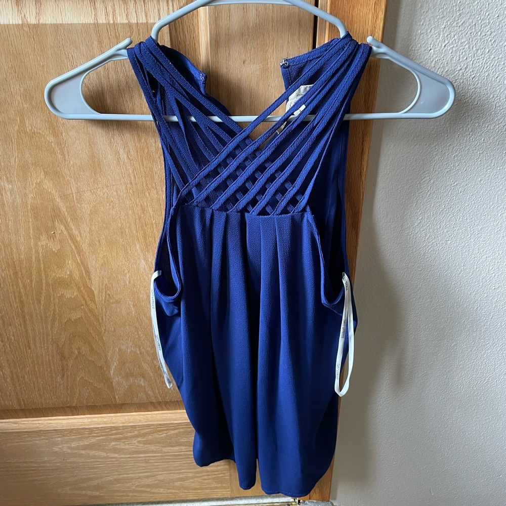 Royal blue tank top